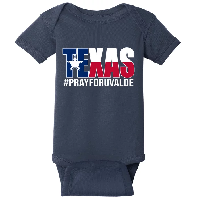 Texas Pray For Uvalde Tribute Baby Bodysuit