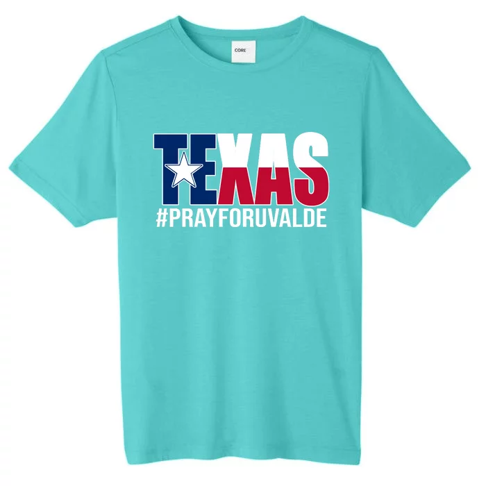 Texas Pray For Uvalde Tribute ChromaSoft Performance T-Shirt