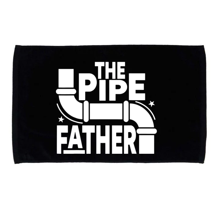 The Pipe Father Plumber Microfiber Hand Towel