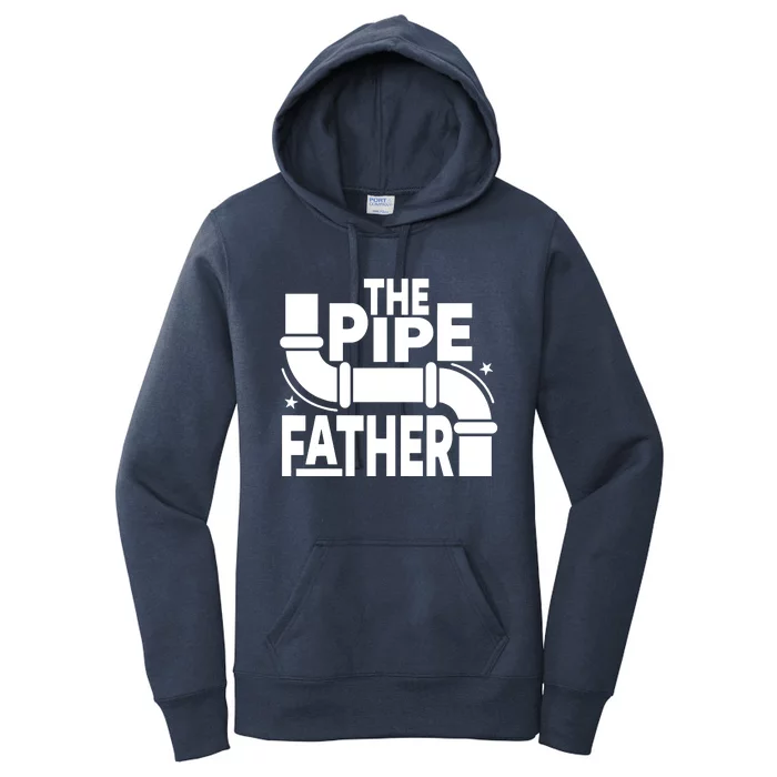 The Pipe Father Plumber Women's Pullover Hoodie