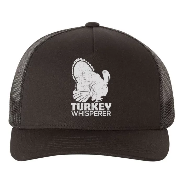 Turkey Pilgrim Farmer Animal Lover Hunting Distressed Yupoong Adult 5-Panel Trucker Hat