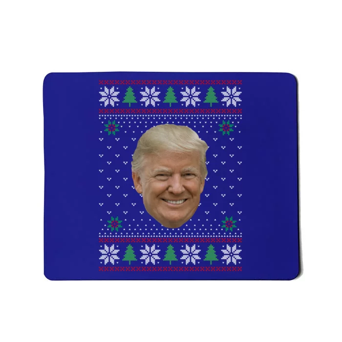 Trump Pajama Funny Gift Ugly Christmas Political Gag Gift Meaningful Gift Mousepad