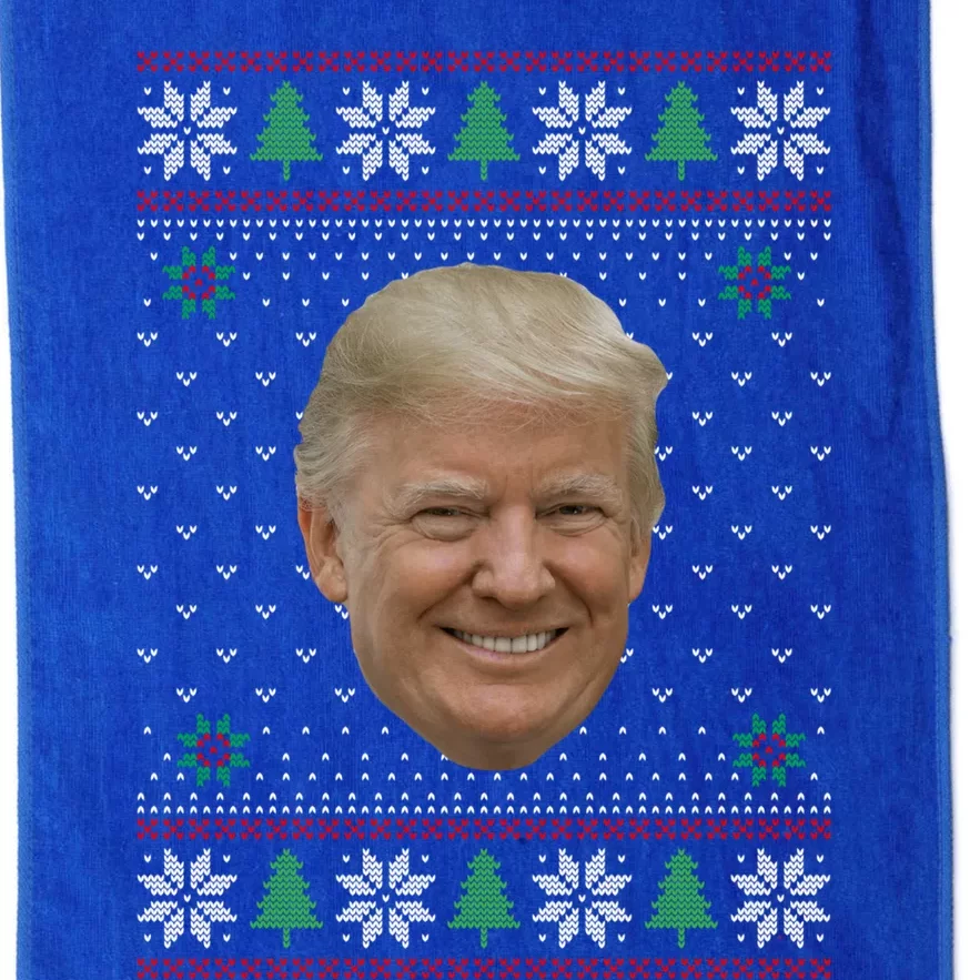 Trump Pajama Funny Gift Ugly Christmas Political Gag Gift Meaningful Gift Platinum Collection Golf Towel