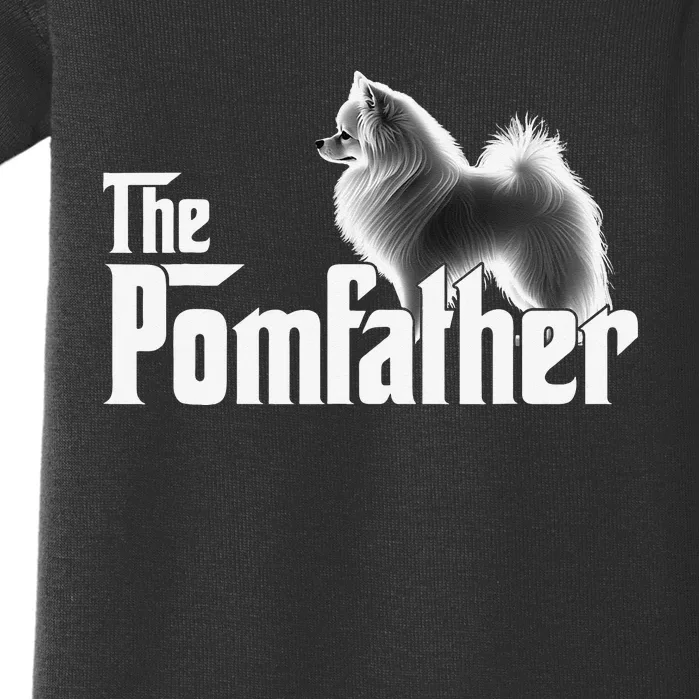 The Pomfather Funny Pomeranian Baby Bodysuit