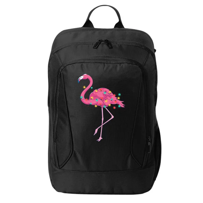 Tropical Pink Flamingo Hawaii Summer Xmas Christmas In July Great Gift City Backpack