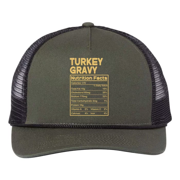 Thanksgiving Pjs For Family Turkey Gravy Nutrition Facts Cute Gift Retro Rope Trucker Hat Cap