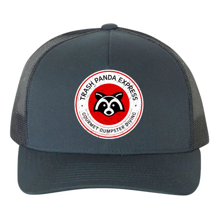 Trash Panda Gourmet Dumpster Diving Express Cool Gift Yupoong Adult 5-Panel Trucker Hat