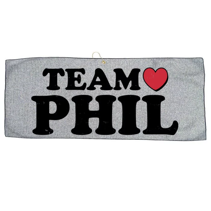 Team Phil Groundhog Day Large Microfiber Waffle Golf Towel