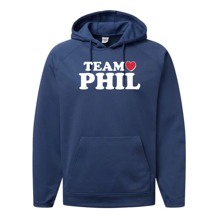 Team Phil Groundhog Day Performance Fleece Hoodie