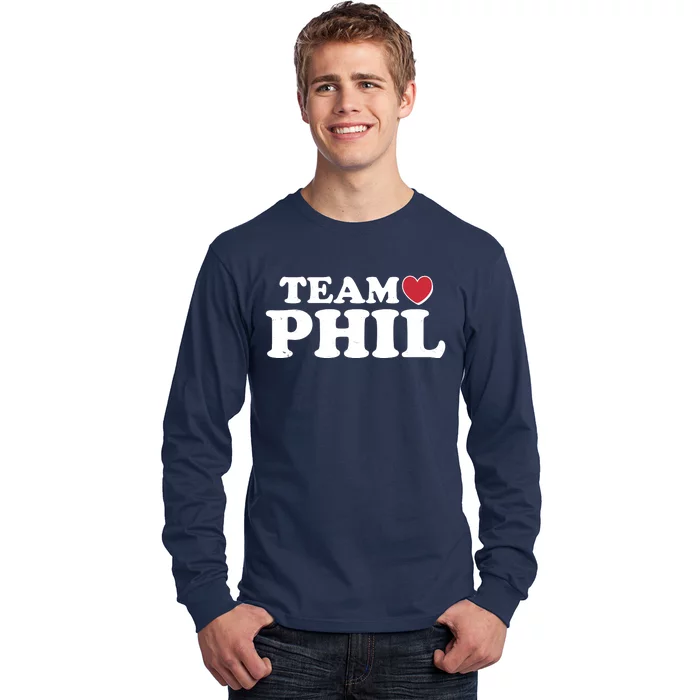 Team Phil Groundhog Day Long Sleeve Shirt