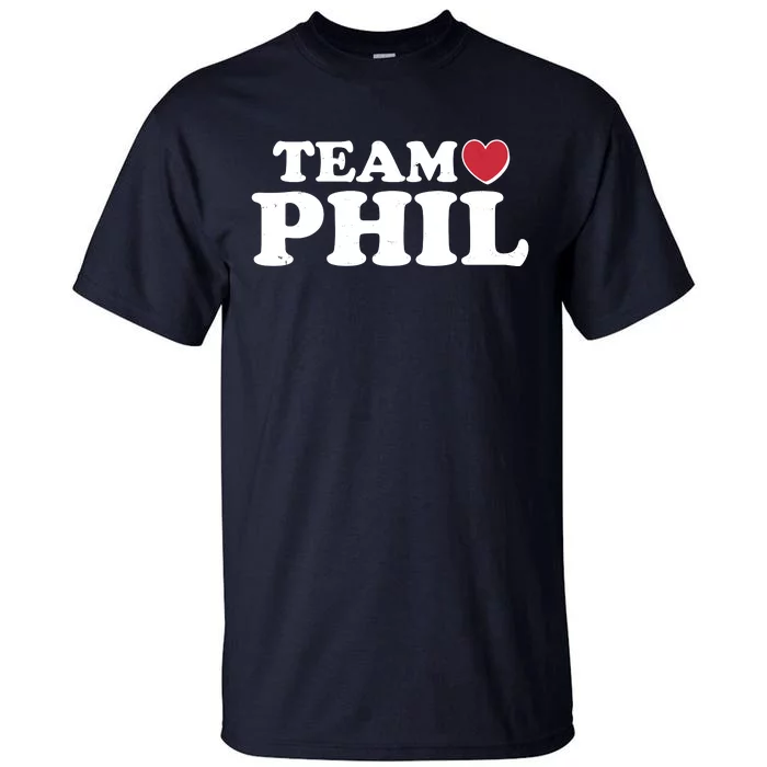 Team Phil Groundhog Day Tall T-Shirt