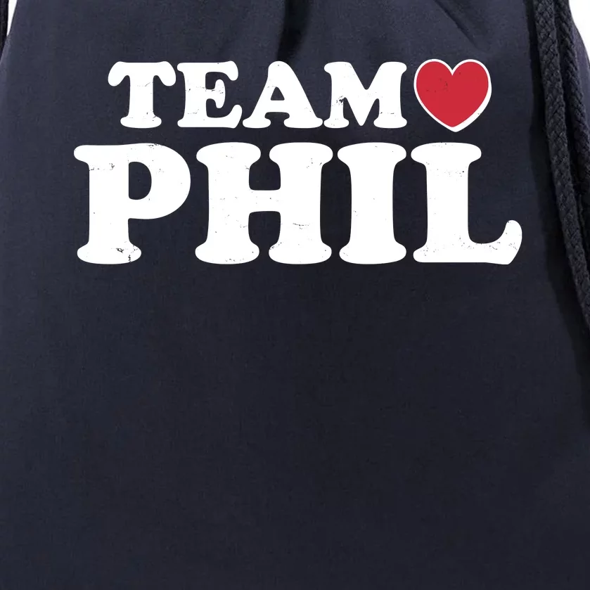 Team Phil Groundhog Day Drawstring Bag