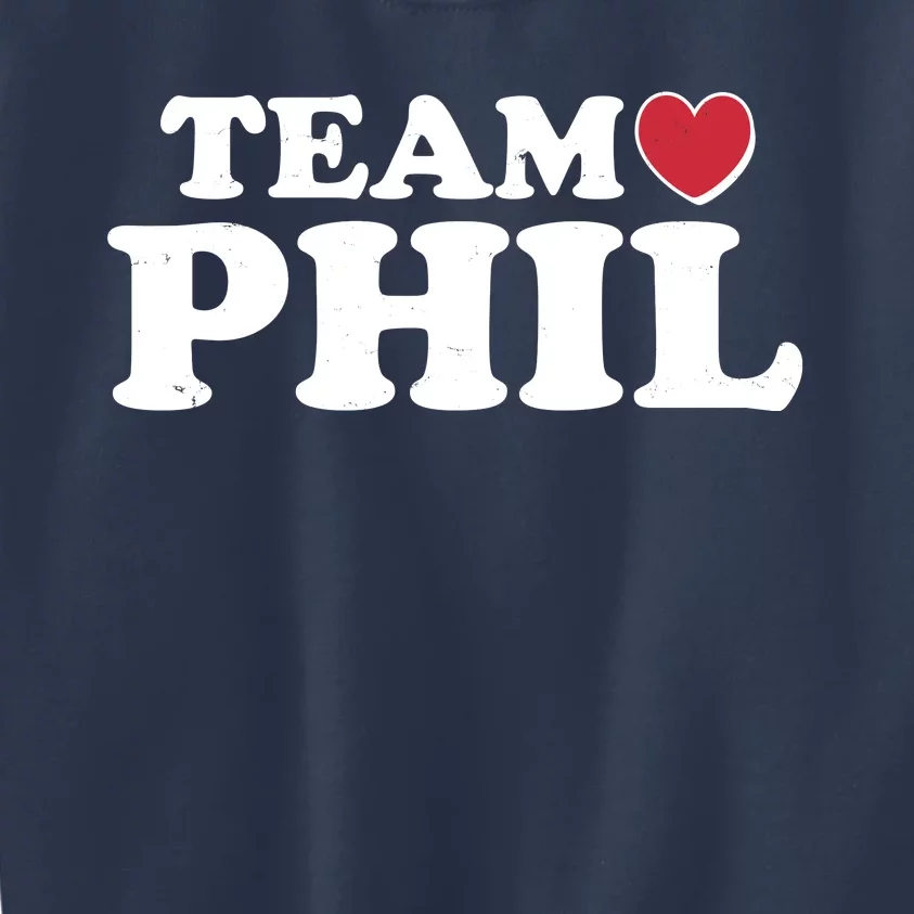 Team Phil Groundhog Day Kids Sweatshirt