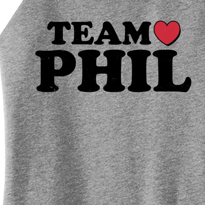 Team Phil Groundhog Day Women’s Perfect Tri Rocker Tank