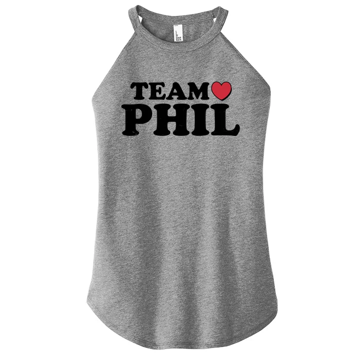 Team Phil Groundhog Day Women’s Perfect Tri Rocker Tank