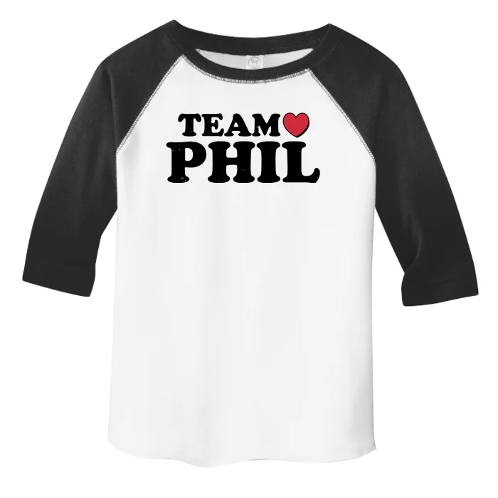 Team Phil Groundhog Day Toddler Fine Jersey T-Shirt