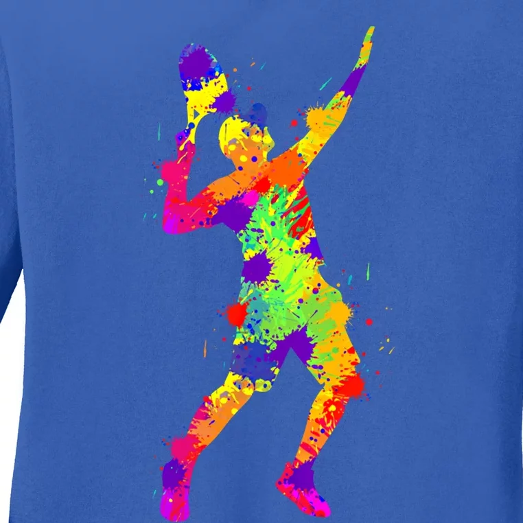 Tennis Player Gift Ladies Long Sleeve Shirt