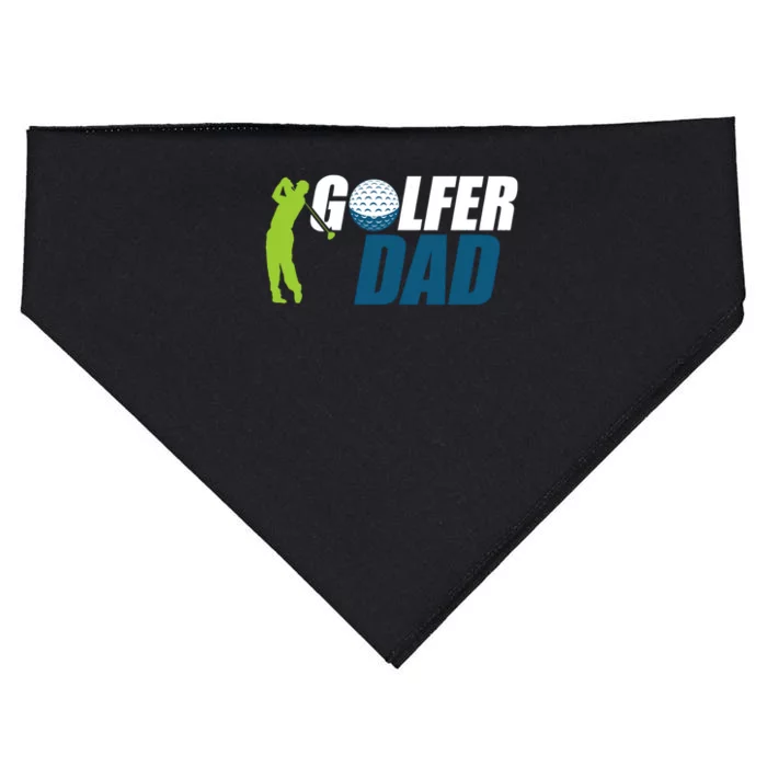 The Perfect Gift Funny Golf Golfer Dad Father's Day Gift For Dad USA-Made Doggie Bandana