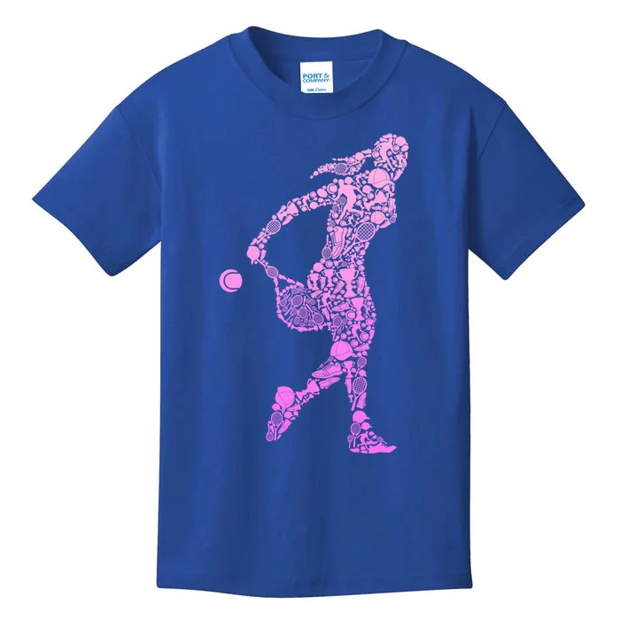 Tennis Player Gift Kids T-Shirt