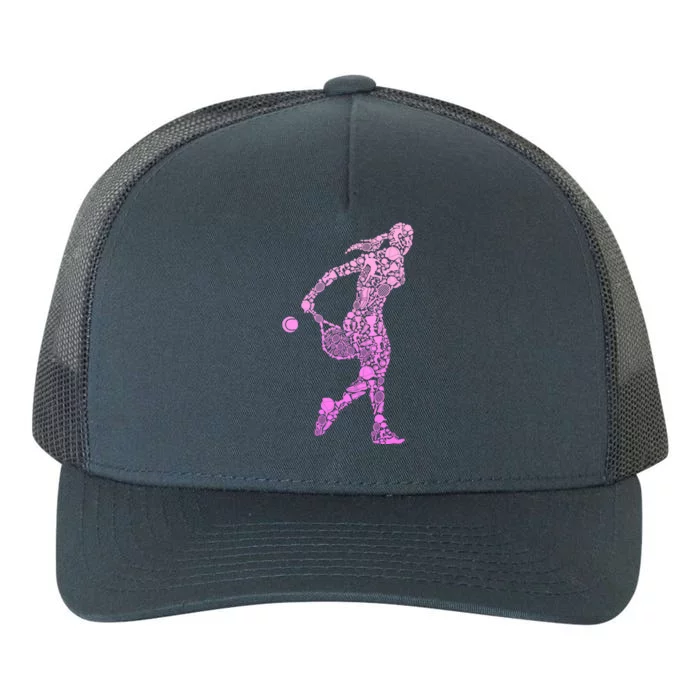 Tennis Player Gift Yupoong Adult 5-Panel Trucker Hat