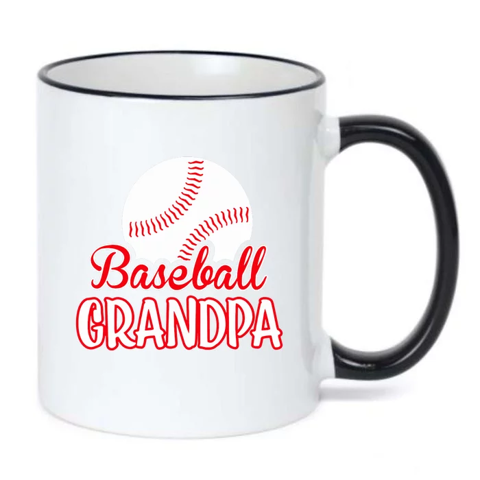 The Perfect Grandpa Gift: Baseball Black Color Changing Mug