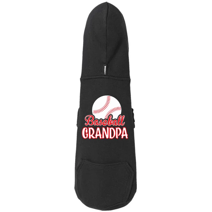 The Perfect Grandpa Gift: Baseball Doggie 3-End Fleece Hoodie