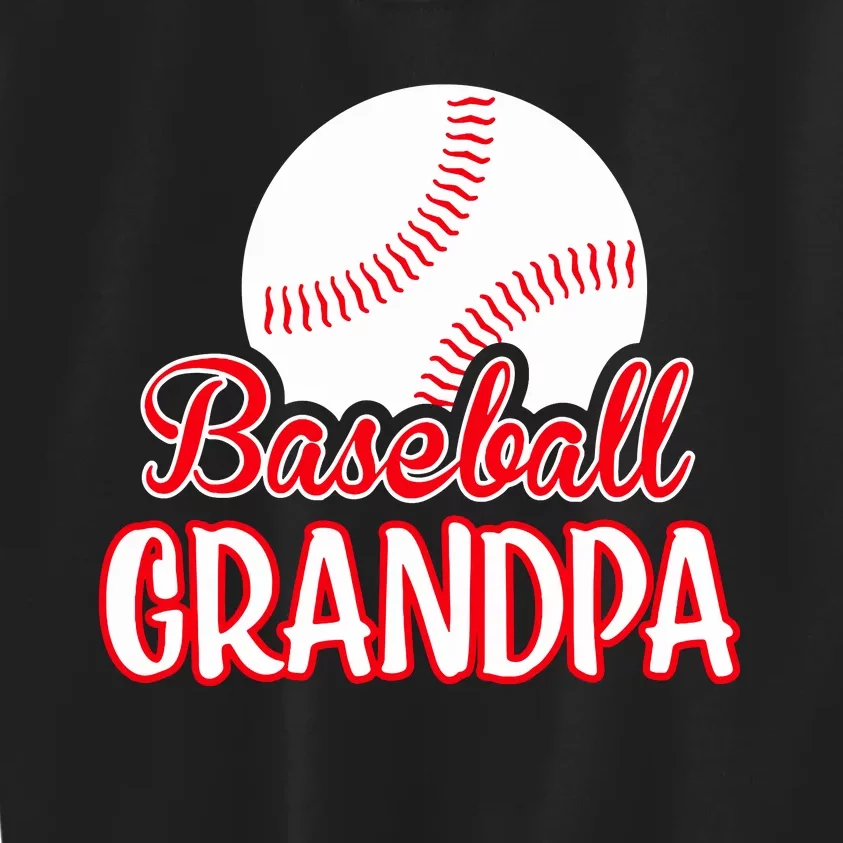 The Perfect Grandpa Gift: Baseball Kids Sweatshirt