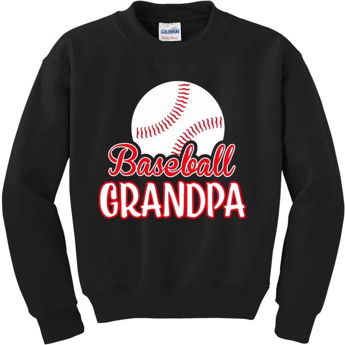 The Perfect Grandpa Gift: Baseball Kids Sweatshirt