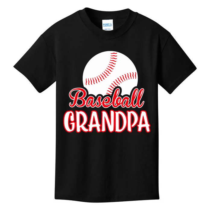 The Perfect Grandpa Gift: Baseball Kids T-Shirt