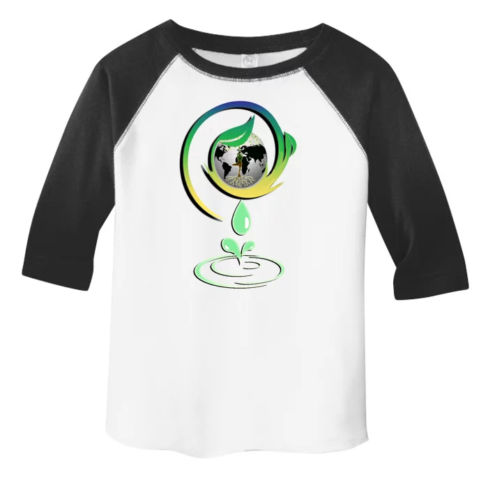 Tree Planting Graphic World Save Our Environt And Planet Gift Toddler Fine Jersey T-Shirt