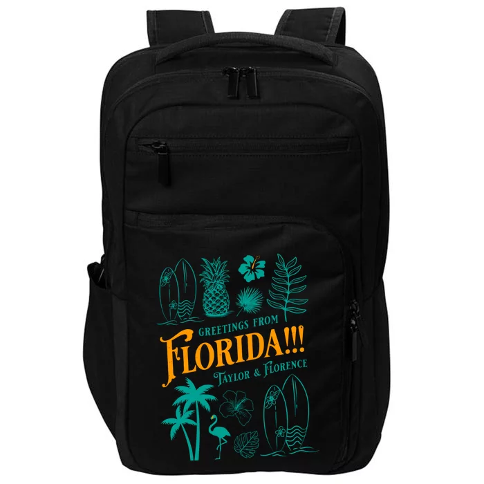 Tortured Poets Greetings From Florida Ttpd Impact Tech Backpack