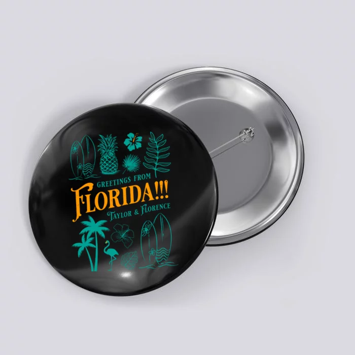 Tortured Poets Greetings From Florida Ttpd Button