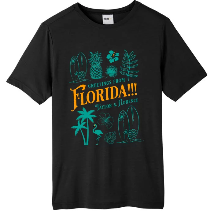 Tortured Poets Greetings From Florida Ttpd ChromaSoft Performance T-Shirt