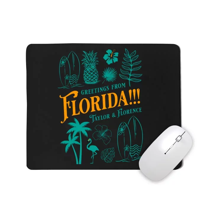 Tortured Poets Greetings From Florida Ttpd Mousepad