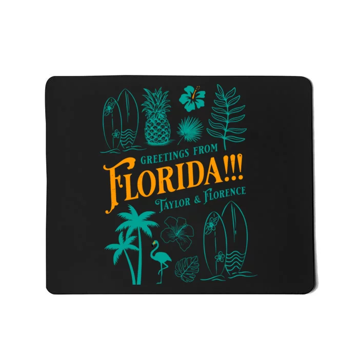 Tortured Poets Greetings From Florida Ttpd Mousepad