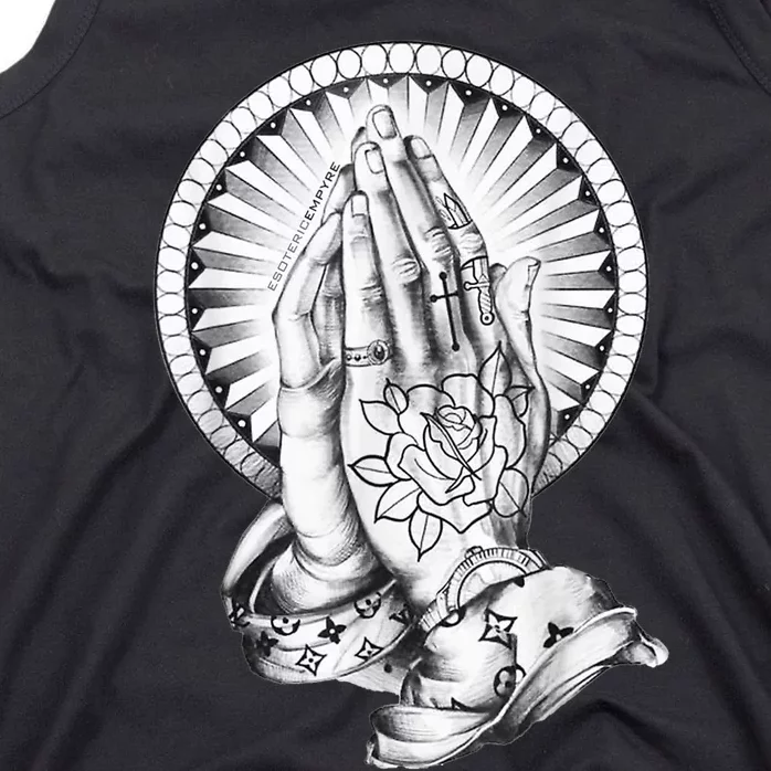 Tattoo Praying Hands Tank Top