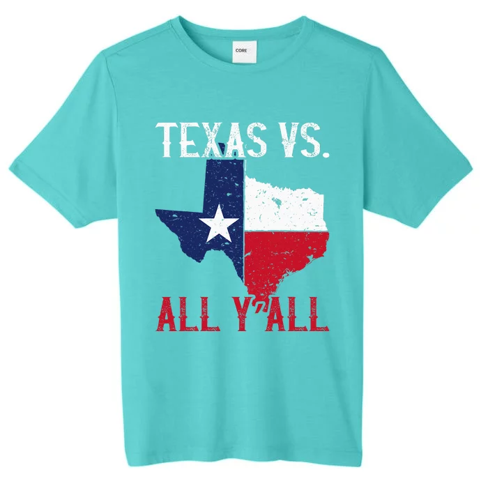 Texas Pride Home State Texas Vs. All YAll ChromaSoft Performance T-Shirt