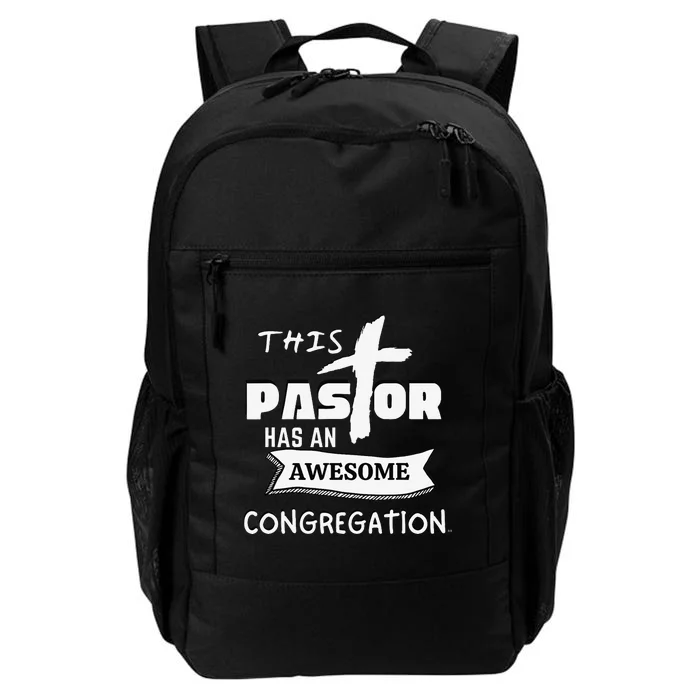 THIS PASTOR HAS AN AWESOME CONGREGATION Pastor Gift Daily Commute Backpack