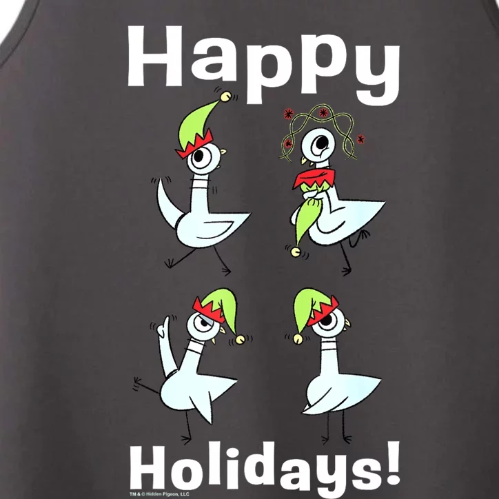 The Pigeon Happy Holidays Christmas Pigeon Performance Tank