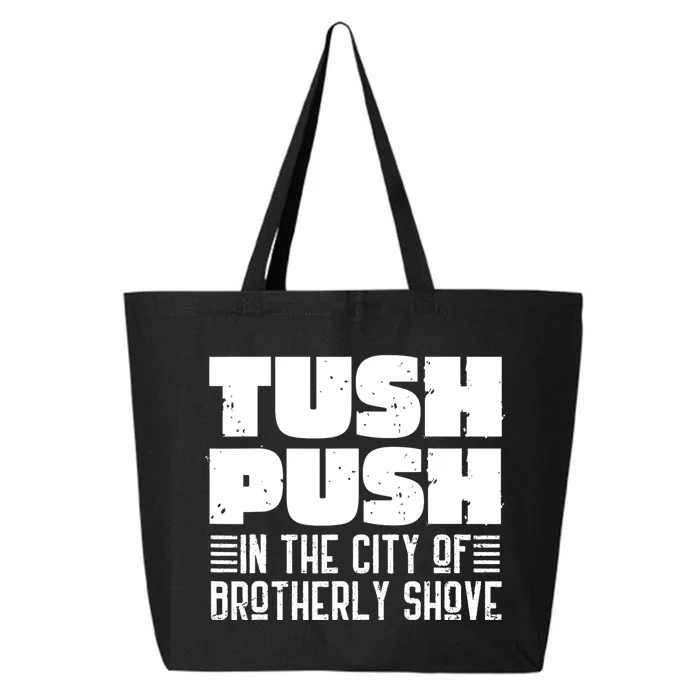 Tush Push In The City Of Brotherly Shove Funny Football 25L Jumbo Tote