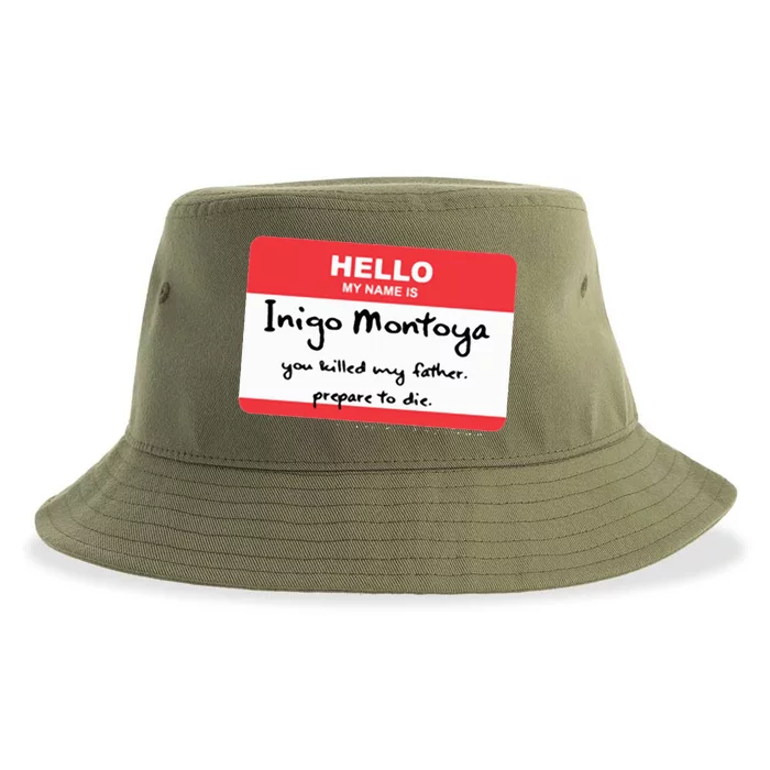 The Princess Inigo Montoya Name Tag Sustainable Bucket Hat