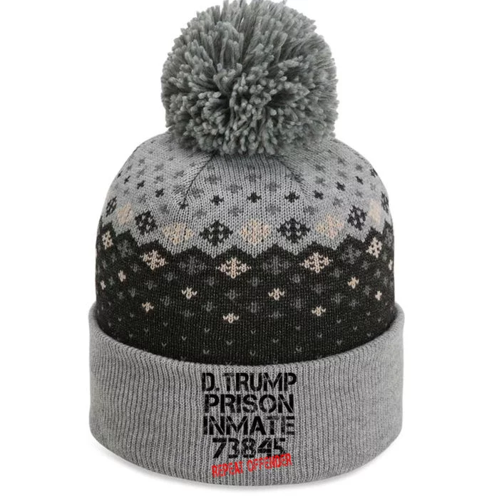 Trump Prisoner Inmate The Baniff Cuffed Pom Beanie