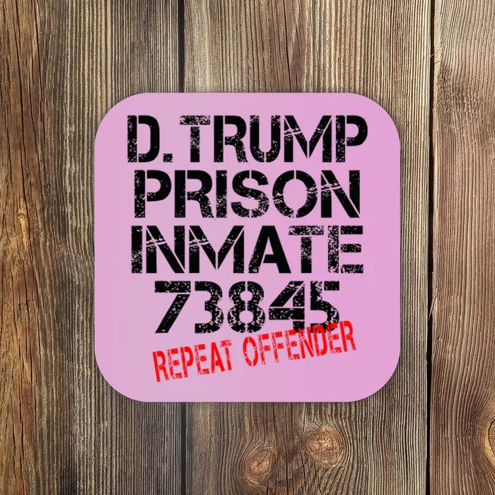 Trump Prisoner Inmate Coaster