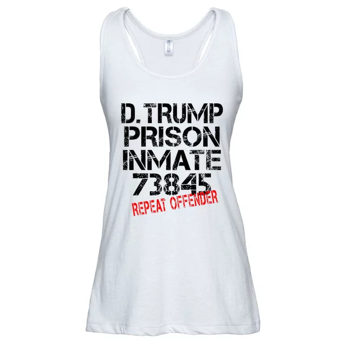 Trump Prisoner Inmate Ladies Essential Flowy Tank