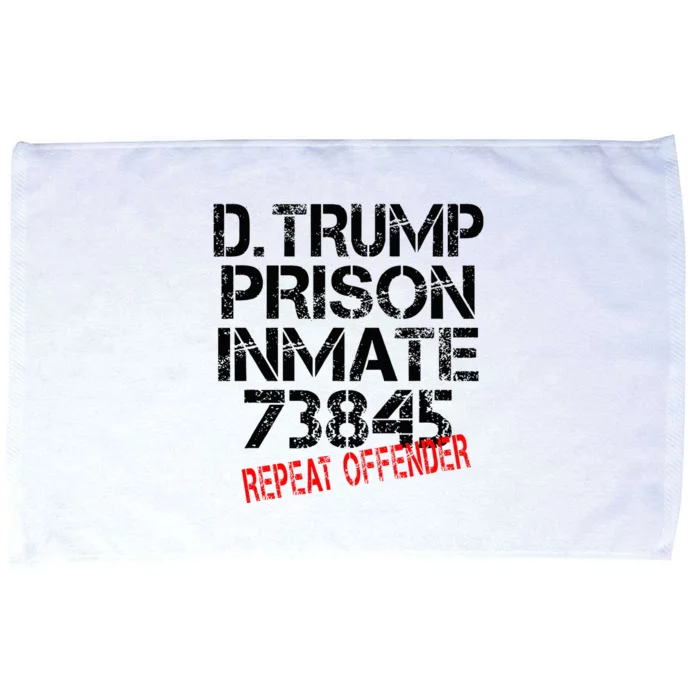 Trump Prisoner Inmate Microfiber Hand Towel