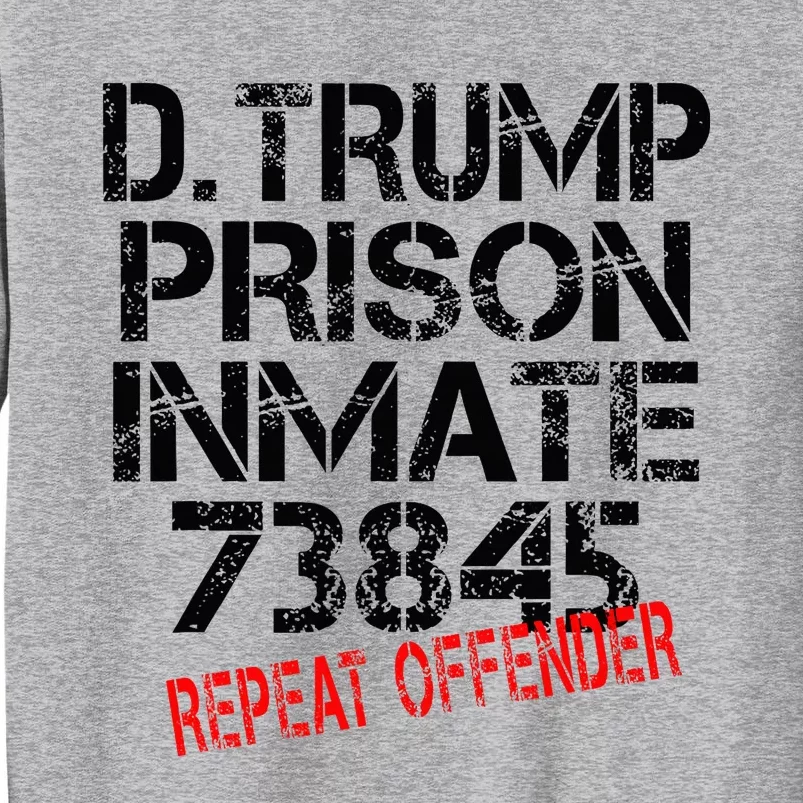 Trump Prisoner Inmate Tall Sweatshirt