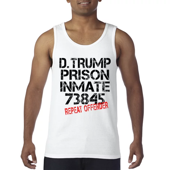 Trump Prisoner Inmate Tank Top