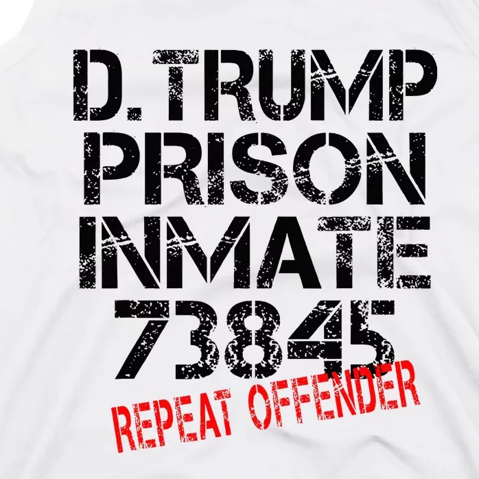 Trump Prisoner Inmate Tank Top