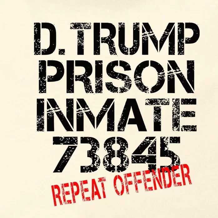 Trump Prisoner Inmate Zip Tote Bag