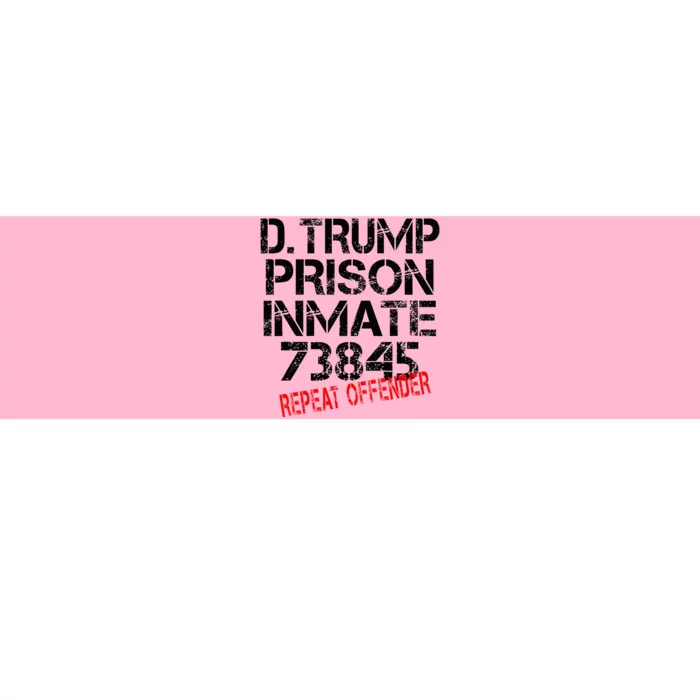 Trump Prisoner Inmate Bumper Sticker